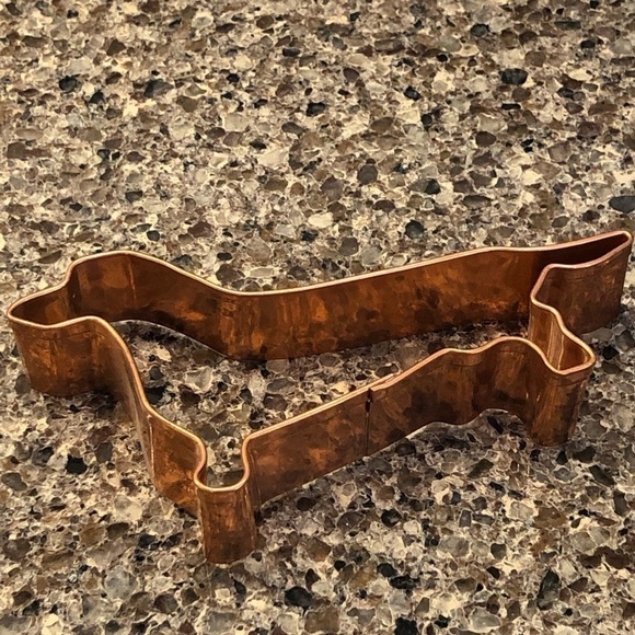 Vintage Martha By Mail Copper Dog Cookie Cutters Set - Picture 11 of 16